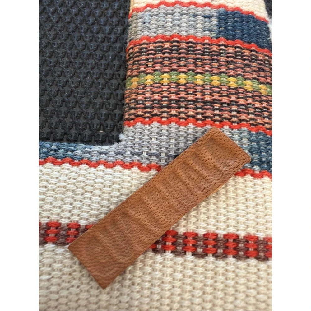 Guatemala Woven Fabric Picture Frame 3x6 inch Photo People Theme